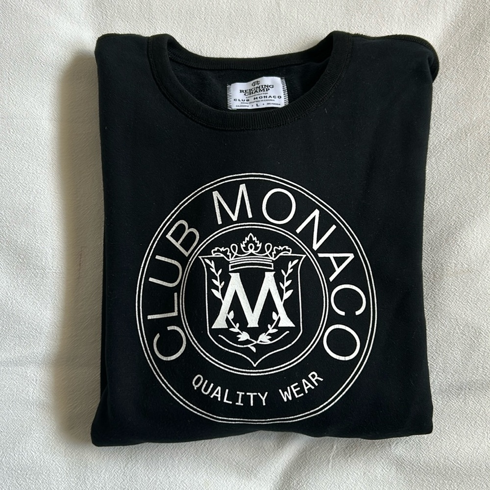 Club Monaco Black Sweater